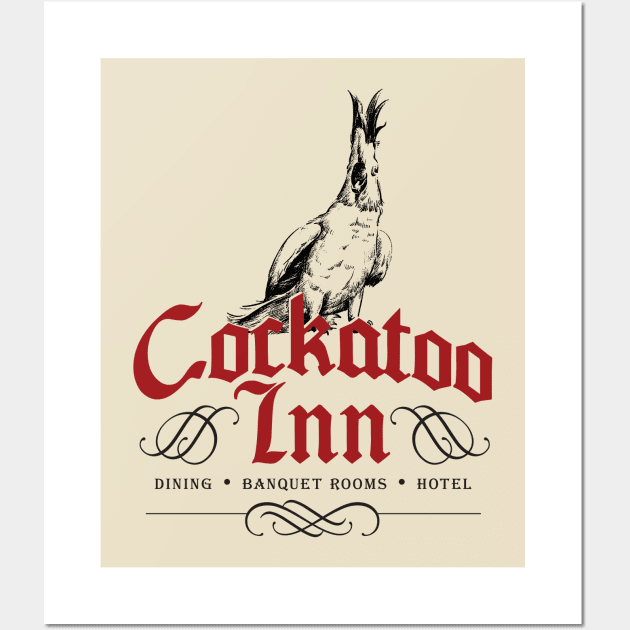 Cockatoo Inn Wall Art by MindsparkCreative